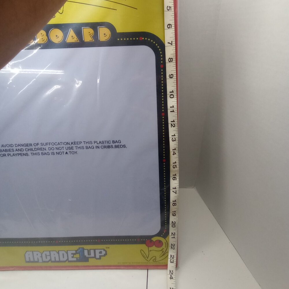 Pac-Man Scoreboard Dry-Erase Board Arcade1Up Retro Wall Decor Gamer Gift NWT - Picture 4 of 4